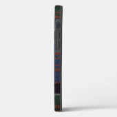 MacDonald Clanranald Tartan & Badge Case-Mate iPhone Case (Achterkant / Links)