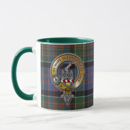 MacDonald Clanranald Tartan & Badge Mok