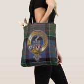 MacDonald Clanranald Tartan & Badge Tote Bag (Dichtbij)