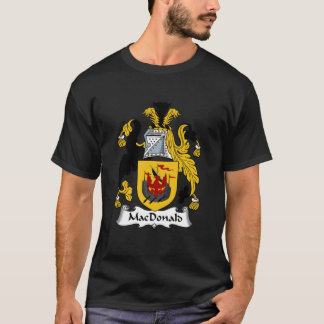 MacDonald Coat of Arms  MacDonald Family Crest T-shirt