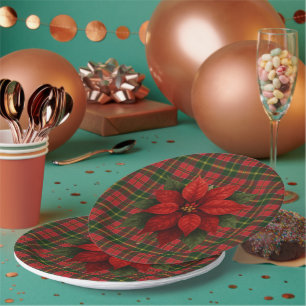 MacDonald Kingsburgh Schotse Tartan Kerstmis Papieren Bordje