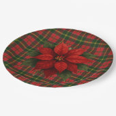  MacDonald Kingsburgh Scottish Tartan Christmas Papieren Bordje (Gekanteld)