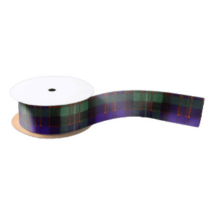 Macdonald of Glengarry clan Pset Scottish tartan Satijnen Lint