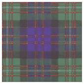 Macdonald of Glengarry clan Pset Scottish tartan Stof (Close Up)