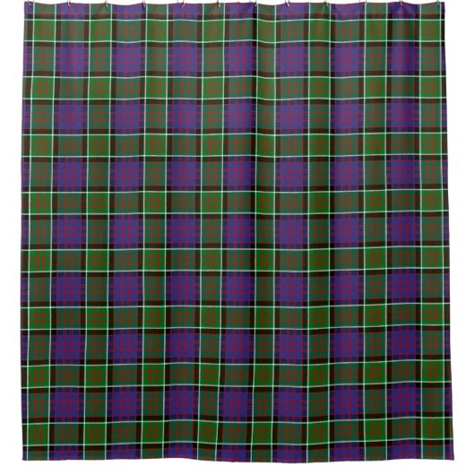 MacDonald of Ranald Tartan Shower Curtain Douchegordijn (Voorkant)