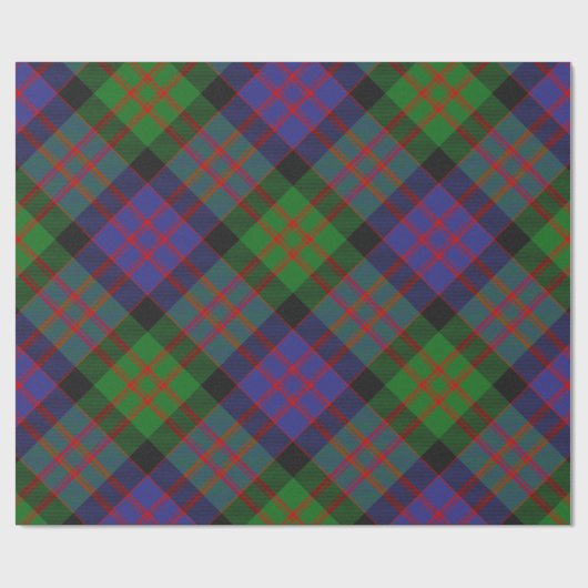 MacDonald Scottish Clan Tartan Pattern Cadeaupapier (Vlak)