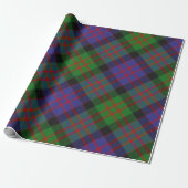 MacDonald Scottish Clan Tartan Pattern Cadeaupapier (Uitgerold)