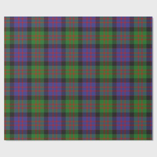 MacDonald Scottish Clan Tartan Pattern Cadeaupapier (Vlak)