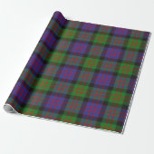 MacDonald Scottish Clan Tartan Pattern Cadeaupapier (Uitgerold)