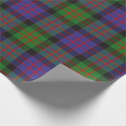 MacDonald Scottish Clan Tartan Pattern Cadeaupapier (Hoek)