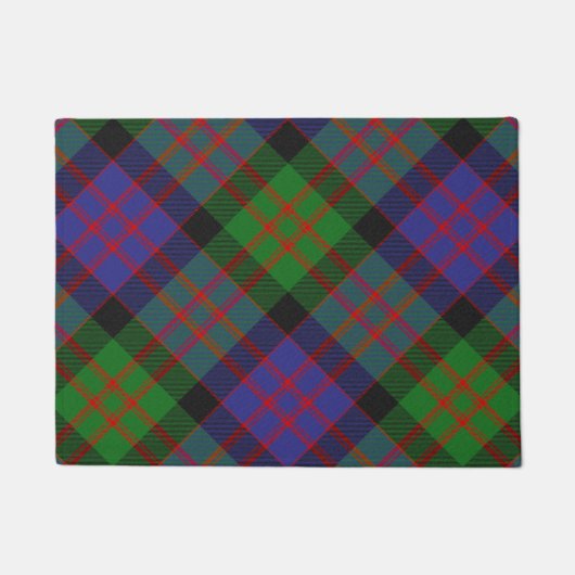 MacDonald Scottish Clan Tartan Pattern Deurmat (Voorkant)