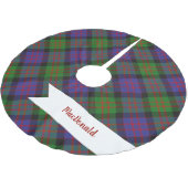 MacDonald Scottish Clan Tartan Pattern Kerstboom Rok (Gekanteld)