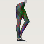 MacDonald Scottish Clan Tartan Pattern Leggings (Rechts)