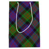 MacDonald Scottish Clan Tartan Pattern Medium Cadeauzakje (Voorkant)