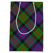 MacDonald Scottish Clan Tartan Pattern Medium Cadeauzakje (Achterkant)