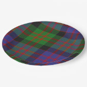 MacDonald Scottish Clan Tartan Pattern Papieren Bordje (Gekanteld)