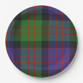 MacDonald Scottish Clan Tartan Pattern Papieren Bordje (Voorkant)