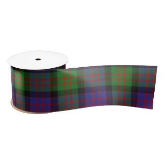 MacDonald Scottish Clan Tartan Pattern Satijnen Lint