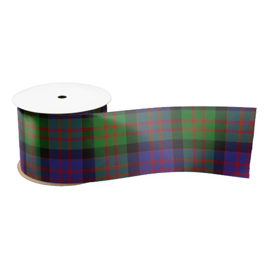 MacDonald Scottish Clan Tartan Pattern Satijnen Lint (Spoel)