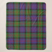 MacDonald Scottish Clan Tartan Pattern Sherpa Deken (Voorkant)