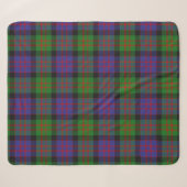 MacDonald Scottish Clan Tartan Pattern Sherpa Deken (Voorkant (horizontaal))