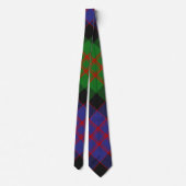 MacDonald Scottish Clan Tartan Pattern Stropdas (Achterkant)