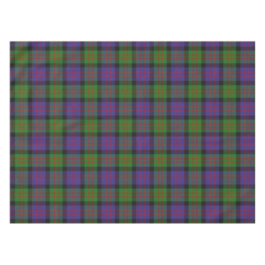 MacDonald Scottish Clan Tartan Pattern Tafelkleed (Voorkant (Horizontaal))