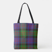 MacDonald Scottish Clan Tartan Pattern Tote Bag (Achterkant)