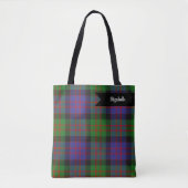 MacDonald Scottish Clan Tartan Pattern Tote Bag (Voorkant)