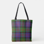MacDonald Scottish Clan Tartan Pattern Tote Bag (Achterkant)
