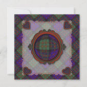 Macdonald Scottish clan tartan - Pset Save The Date (Achterkant)