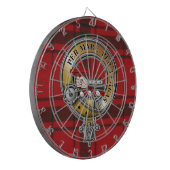 MacDonald Sleet Tartan & Badge Dartbord (Voorkant Links)