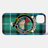 MacDonald Tartan, Badge & Crest Hoesje (Achterkant (horizontaal))