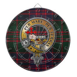 MacDonald Tartan & Badge Dartbord