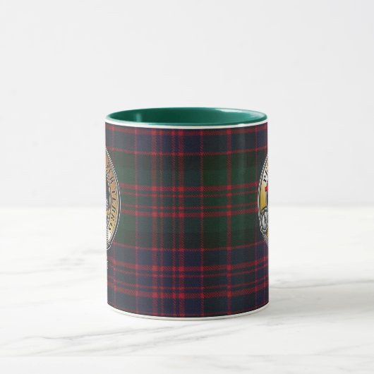 MacDonald Tartan & Badge Mok (Midden)