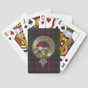 MacDonald Tartan & Badge Pokerkaarten