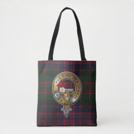 MacDonald Tartan & Badge Tote Bag