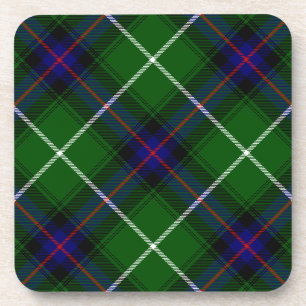 MacDonald tartan groen blauw geruit Onderzetter