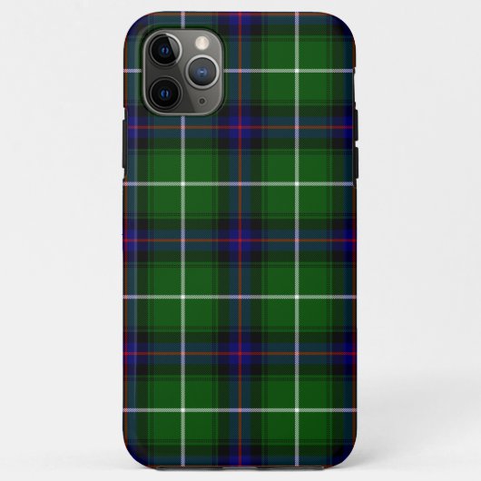 MacDonald tartan groene blauwe vleid Case-Mate iPhone Case (Achterkant)