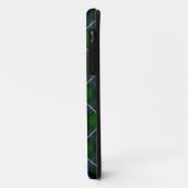MacDonald tartan groene blauwe vleid Case-Mate iPhone Case (Achterkant/links)