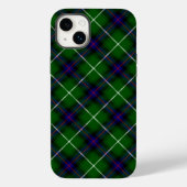 MacDonald tartan groene blauwe vleid Case-Mate iPhone Case (Achterkant)