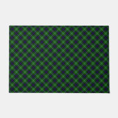 MacDonald tartan groene blauwe vleid Deurmat (Voorkant)