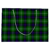 MacDonald tartan groene blauwe vleid Groot Cadeauzakje (Achterkant)