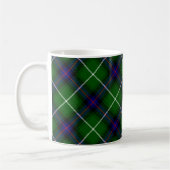 MacDonald tartan groene blauwe vleid Koffiemok (Links)
