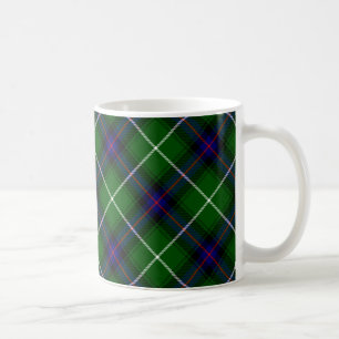 MacDonald tartan groene blauwe vleid Koffiemok