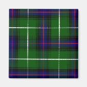 MacDonald tartan groene blauwe vleid Magneet (Voorkant)