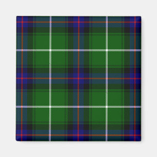 MacDonald tartan groene blauwe vleid Magneet