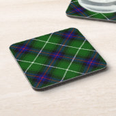 MacDonald tartan groene blauwe vleid Onderzetter (Linkerzijde)
