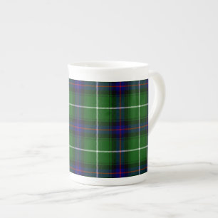MacDonald tartan groene blauwe vleid Porselein Kop