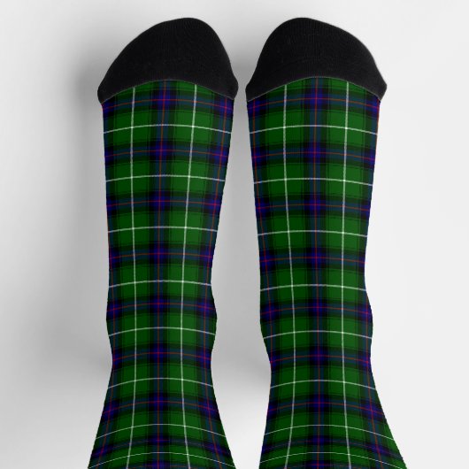 MacDonald tartan groene blauwe vleid Sokken (Top)